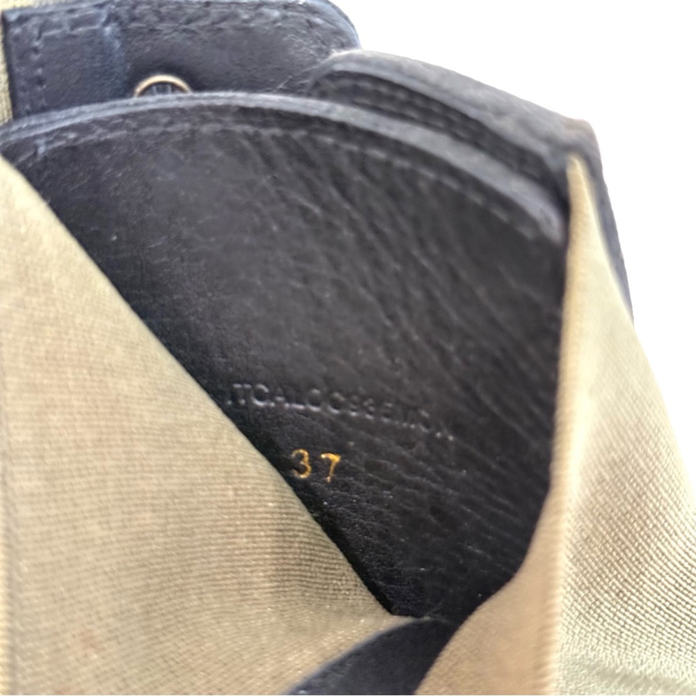 Burberry Multicolor Lace-Up Heeled Boots - Picture 2 of 16